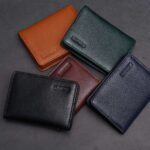 Zays Premium Eco-Friendly Leather Magnetic Card Holder Mini Wallet - Image 7