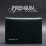 Zays Premium Eco-Friendly Leather Magnetic Card Holder Mini Wallet - Image 6