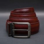 Zays Handcrafted Genuine Leather Belt for Men – Premium Quality, Adjustable, Stylish & Durable - Image 3
