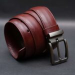 Zays Handcrafted Genuine Leather Belt for Men – Premium Quality, Adjustable, Stylish & Durable - Image 2