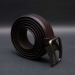 Zays Handcrafted Genuine Leather Belt for Men – Premium Quality, Adjustable, Stylish & Durable - Image 3