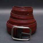 Zays Handcrafted Genuine Leather Belt for Men – Premium Quality, Adjustable, Stylish & Durable - Image 2
