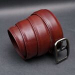 Zays Handcrafted Genuine Leather Belt for Men – Premium Quality, Adjustable, Stylish & Durable