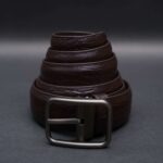 Zays Handcrafted Genuine Leather Belt for Men – Premium Quality, Adjustable, Stylish & Durable