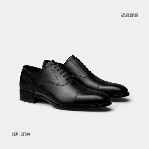 Zays Handcrafted Premium Leather Oxford Styles Formal Shoes for Men (ZFS101) - Image 3