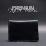 Zays Premium Eco-Friendly Leather Magnetic Card Holder Mini Wallet - Image 25