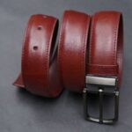 Zays Handcrafted Genuine Leather Belt for Men – Premium Quality, Adjustable, Stylish & Durable - Image 13