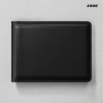 Zays Handcrafted Premium Leather Bifold Short Wallet - Image 19