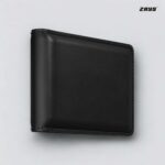 Zays Handcrafted Premium Leather Bifold Short Wallet - Image 11