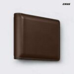 Zays Handcrafted Premium Leather Bifold Short Wallet - Image 10