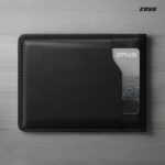 Zays Handcrafted Premium Leather Bifold Short Wallet - Image 7