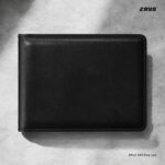 Zays Handcrafted Premium Leather Bifold Short Wallet - Image 5