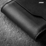 Zays Handcrafted Premium Leather Bifold Short Wallet - Image 3