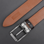 Zays Genuine Leather Belt for Men – Premium Full-Grain Cowhide, Handmade, Formal & Casual Use - ZMB142 - Image 9